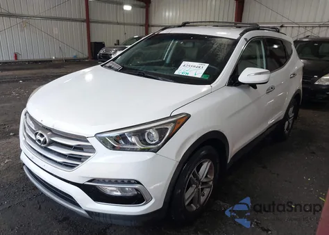 2018 Hyundai Santa Fe Sport 2.4L z USA, uszkodzony, nr VIN 5NMZU3LB9JH104238
